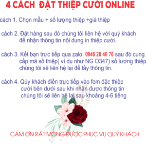 hd dat thiep cuoi