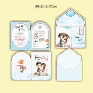In Thiệp Cưới Online NG 2418